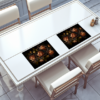 raxxa Premium-Tischset: Düstere barocke Eleganz: Blumige Arrangements im Vintage-Stil – Image 2