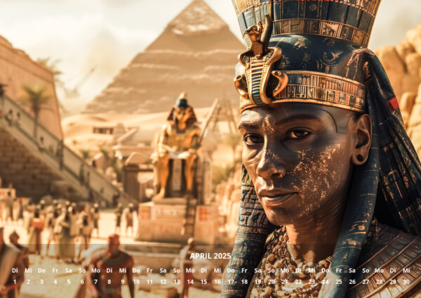 raxxa Premium-Monatskalender Ewiges Egypten 2025 - immagine 6