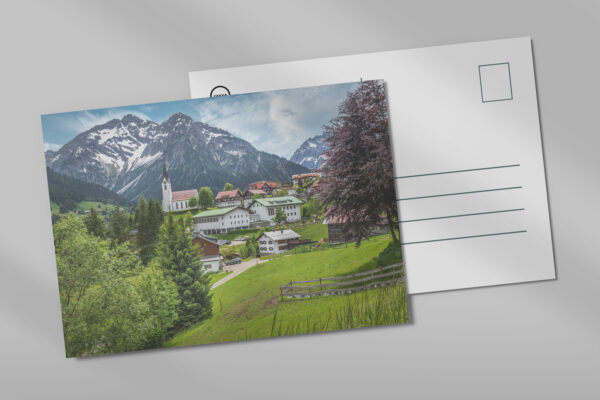 raxxa Postkarte: Hirschegg in Österreich