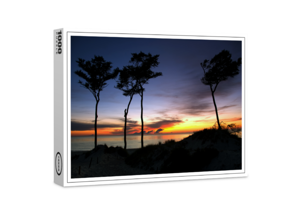 raxxa Premium-Puzzle: Sonnenuntergang an der Ostsee