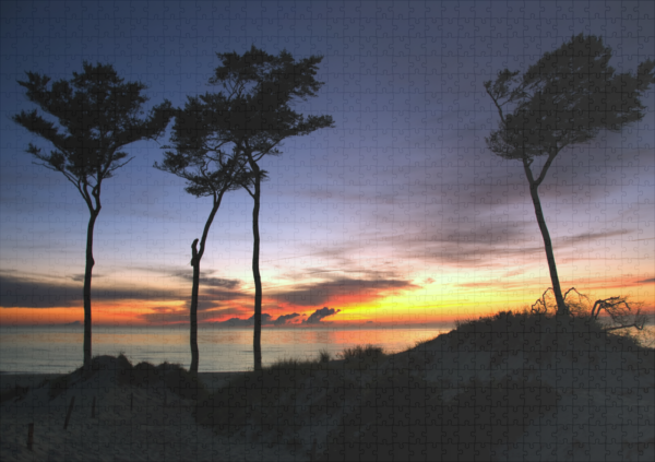 raxxa Premium-Puzzle: Sonnenuntergang an der Ostsee – Image 2