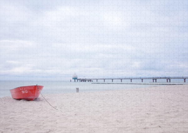 raxxa Premium-Puzzle: Seebrücke Zingst - immagine 2