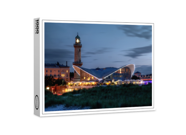 raxxa Premium-Puzzle: Warnemünde am Abend