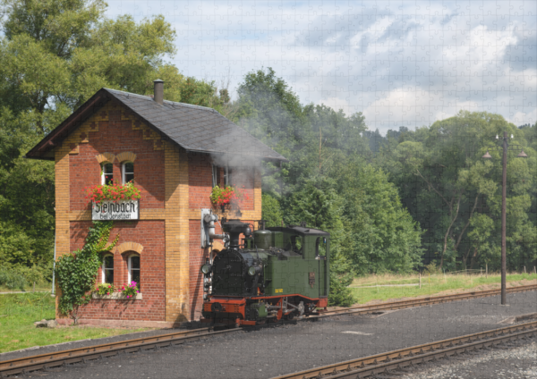 raxxa Premium-Puzzle: Die Pressnitztalbahn bei Streinbach - immagine 2