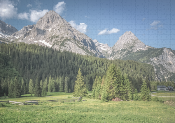 raxxa Premium-Puzzle: Ehrwlader Alm – Image 2