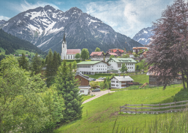 raxxa Premium-Puzzle: Hirschegg in Österreich - immagine 2