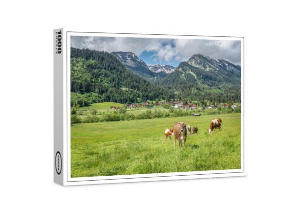 raxxa Premium-Puzzle: Tannheimer Berge